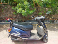 Blue Honda Activa
