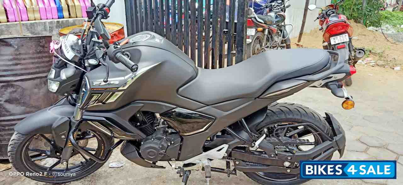 Matt Black Yamaha FZ-S FI V3 BS6