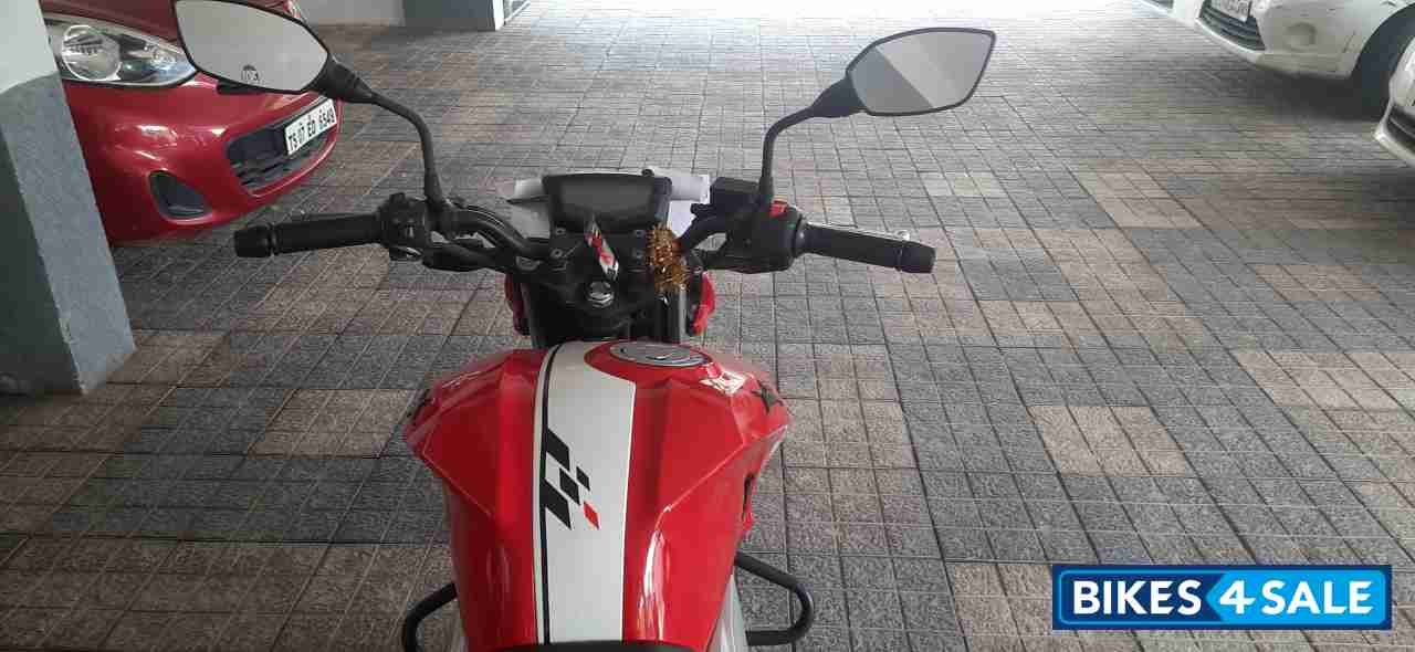 Racing Red TVS Apache RTR 160 4V BS6