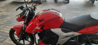 Racing Red TVS Apache RTR 160 4V BS6