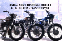 Any Color On Order Royal Enfield  Army Disposal old Ci engine