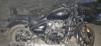 Black Royal Enfield Meteor 350 Stellar