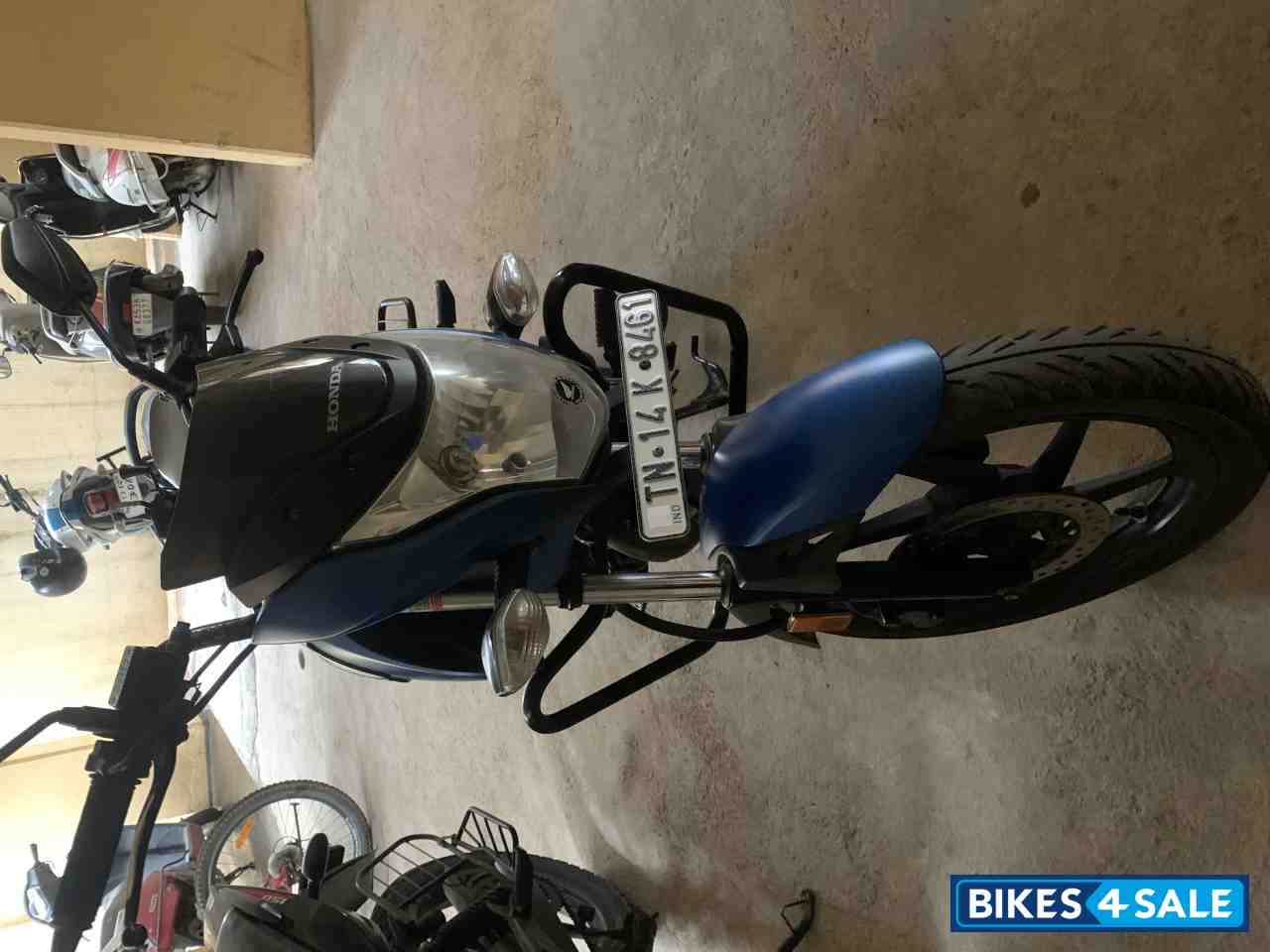Mat Blue Honda CB Unicorn 160