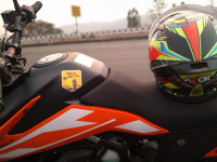 Orange KTM 250 Adventure 2022