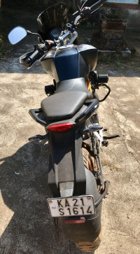 Black/orange KTM Duke 390