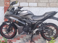 Metalic Grey Suzuki Gixxer SF SP