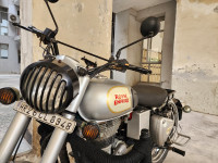Silver Royal Enfield Classic 350