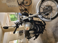 Silver Royal Enfield Classic 350