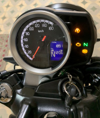 Black, Yellow Honda CB350RS