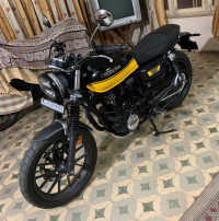 Black, Yellow Honda CB350RS
