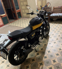 Black, Yellow Honda CB350RS