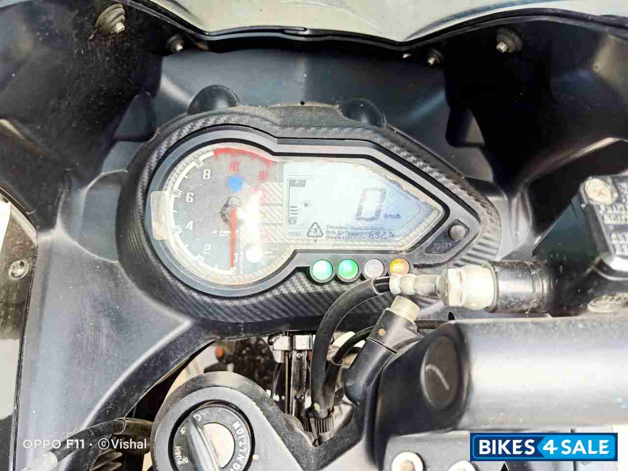 Red Black Bajaj Pulsar 220F BS6