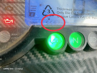 Red Black Bajaj Pulsar 220F BS6