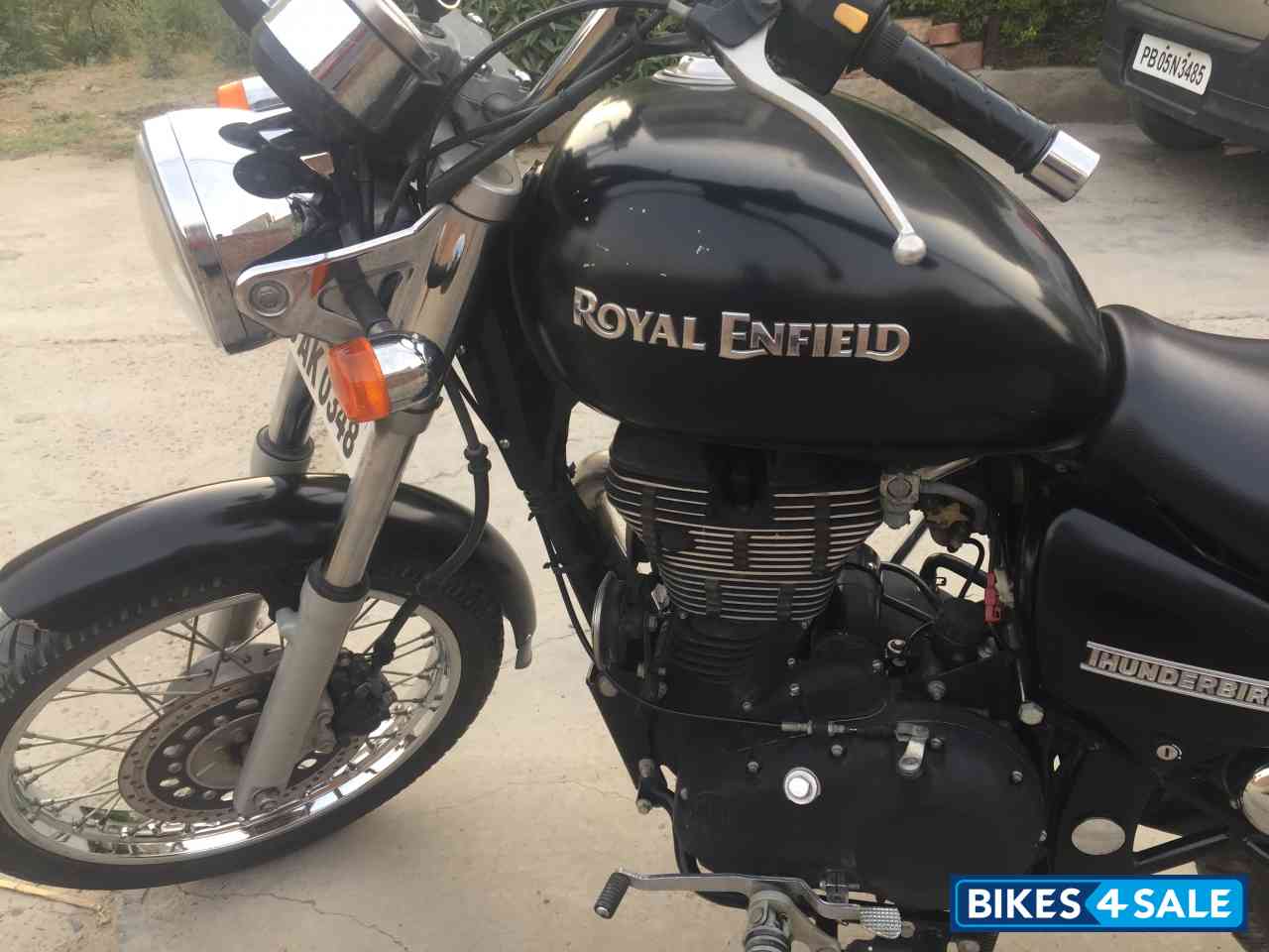 Mat Black Royal Enfield Thunderbird TwinSpark 350