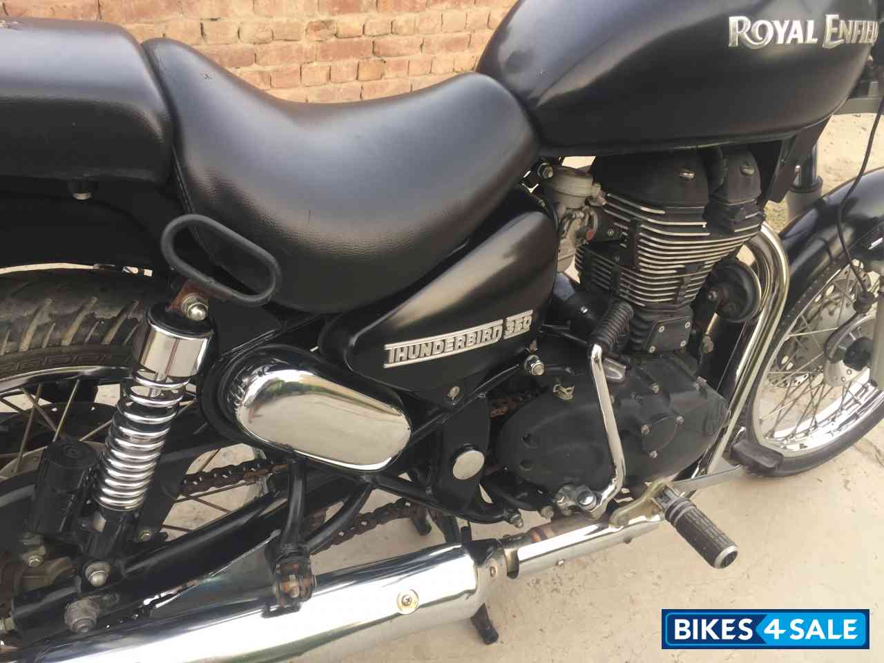 Mat Black Royal Enfield Thunderbird TwinSpark 350