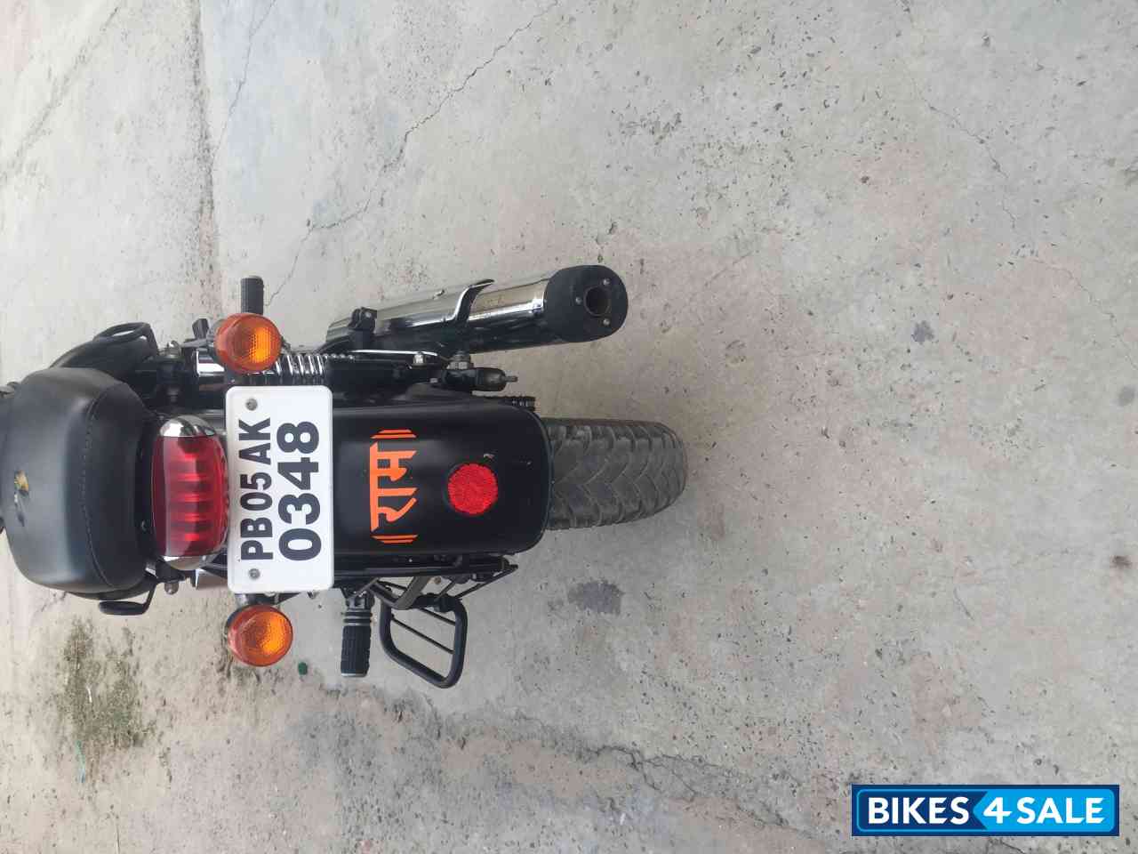 Mat Black Royal Enfield Thunderbird TwinSpark 350