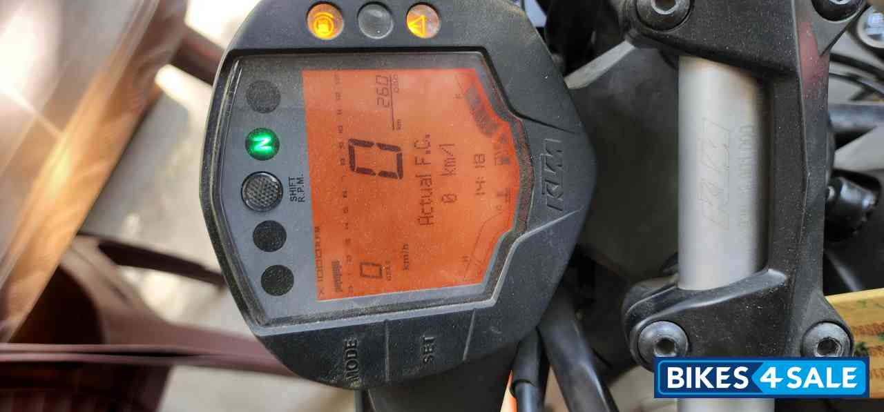 Orange And Black KTM Duke 200 ABS