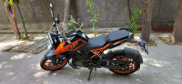 Orange And Black KTM Duke 200 ABS
