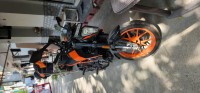 Orange And Black KTM Duke 200 ABS
