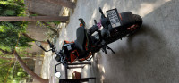 Orange And Black KTM Duke 200 ABS