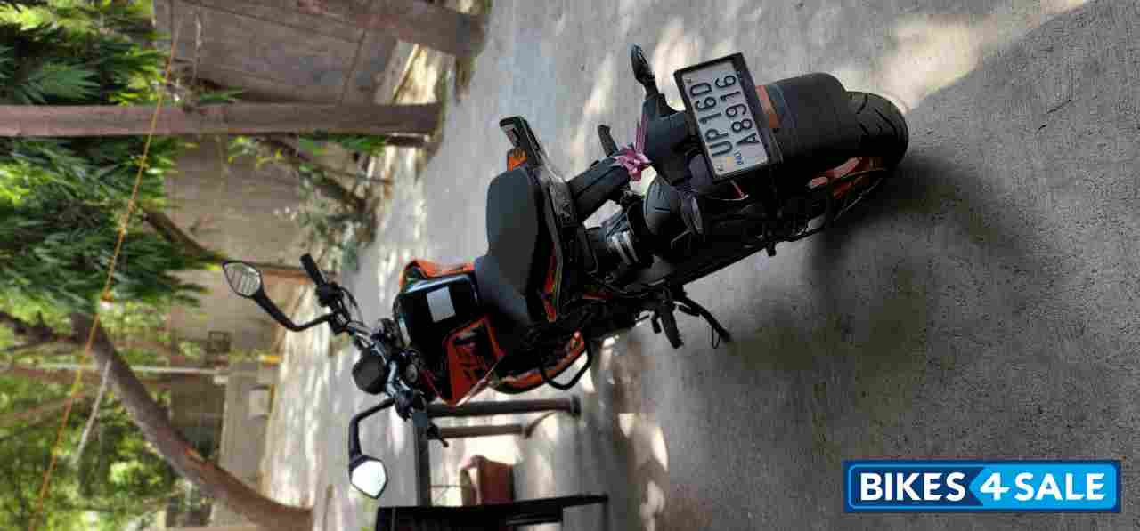 Orange And Black KTM Duke 200 ABS