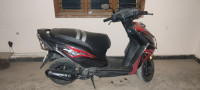 Red With Black Honda Dio