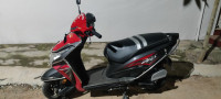Red With Black Honda Dio