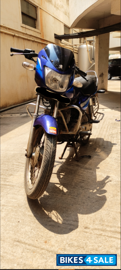 Blue Bajaj Caliber 115