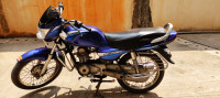 Blue Bajaj Caliber 115