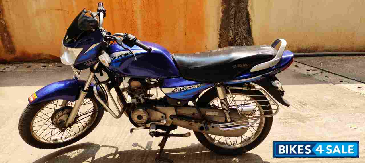 Blue Bajaj Caliber 115