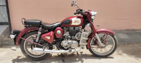 Maroon Royal Enfield Classic 350