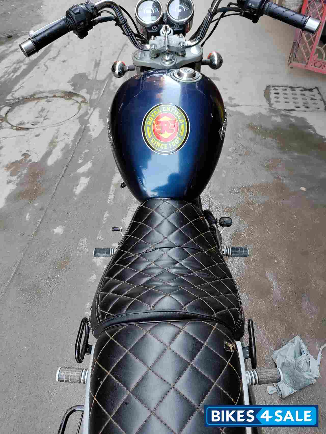 Blue Royal Enfield Thunderbird TwinSpark 350