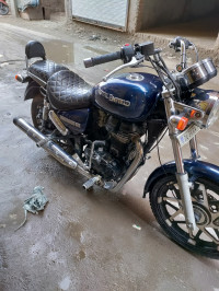 Blue Royal Enfield Thunderbird TwinSpark 350