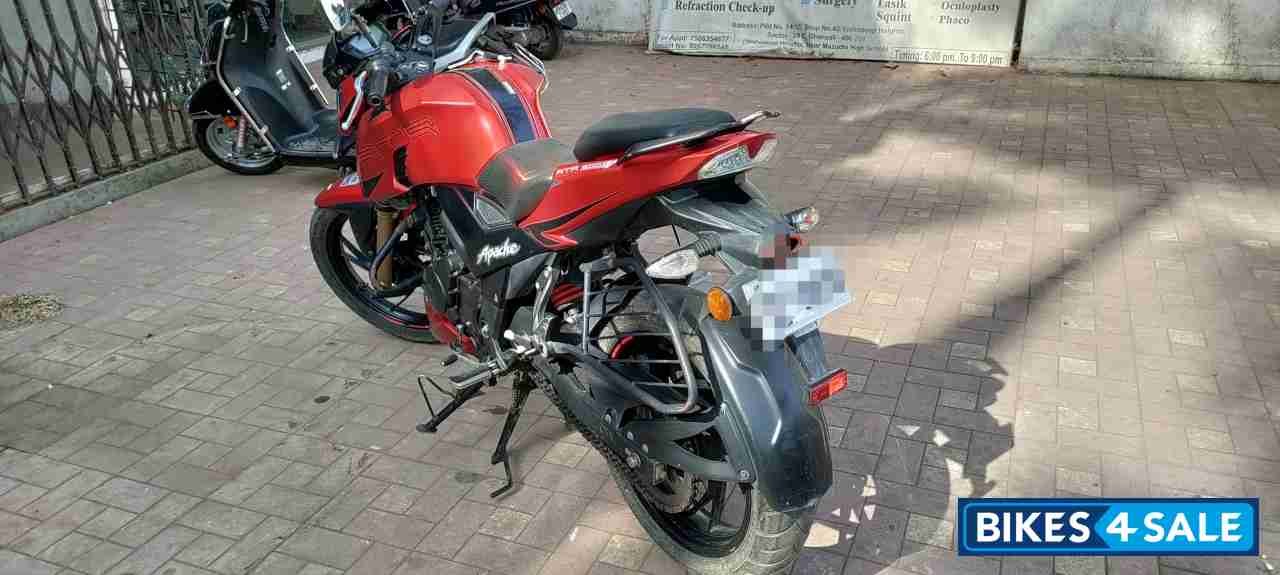 Red TVS Apache RTR 200 4V Red TVS Apache RTR 200 4V