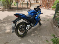 Blue Suzuki Gixxer SF Fi