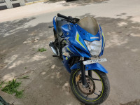 Blue Suzuki Gixxer SF Fi