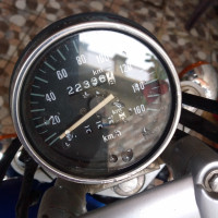 Blue Bajaj Avenger Cruise 220