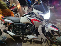 White TVS Apache RTR 160