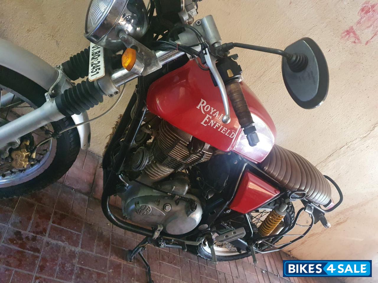 Red Royal Enfield Continental GT 535