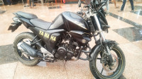 Black Yamaha FZ FI V2