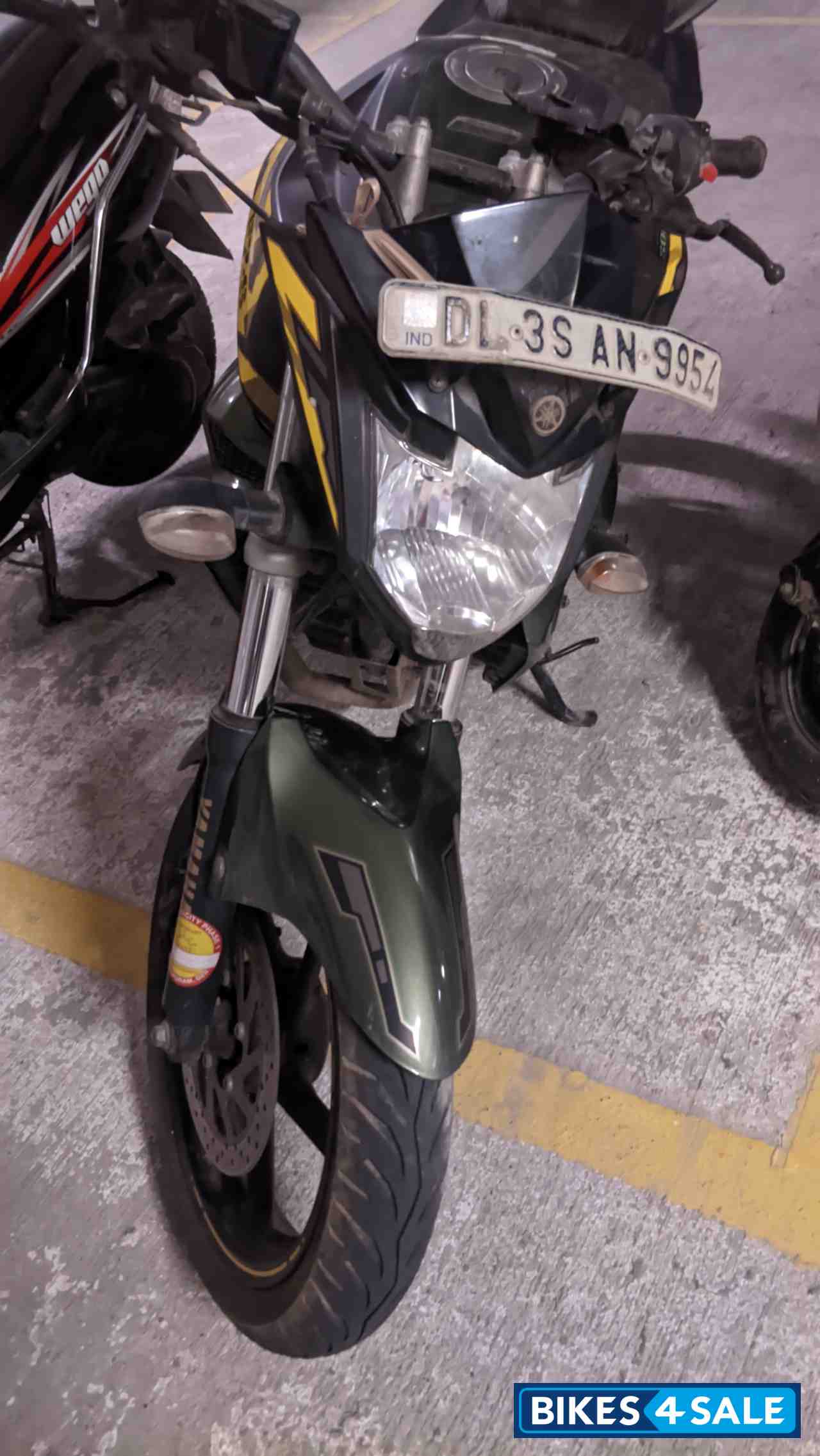 Green Grey Yamaha FZ-S FI V2 Green Grey Yamaha FZ-S FI V2