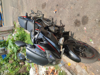 Black And Red Bajaj Pulsar 220 DTSi