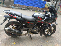 Black And Red Bajaj Pulsar 220 DTSi