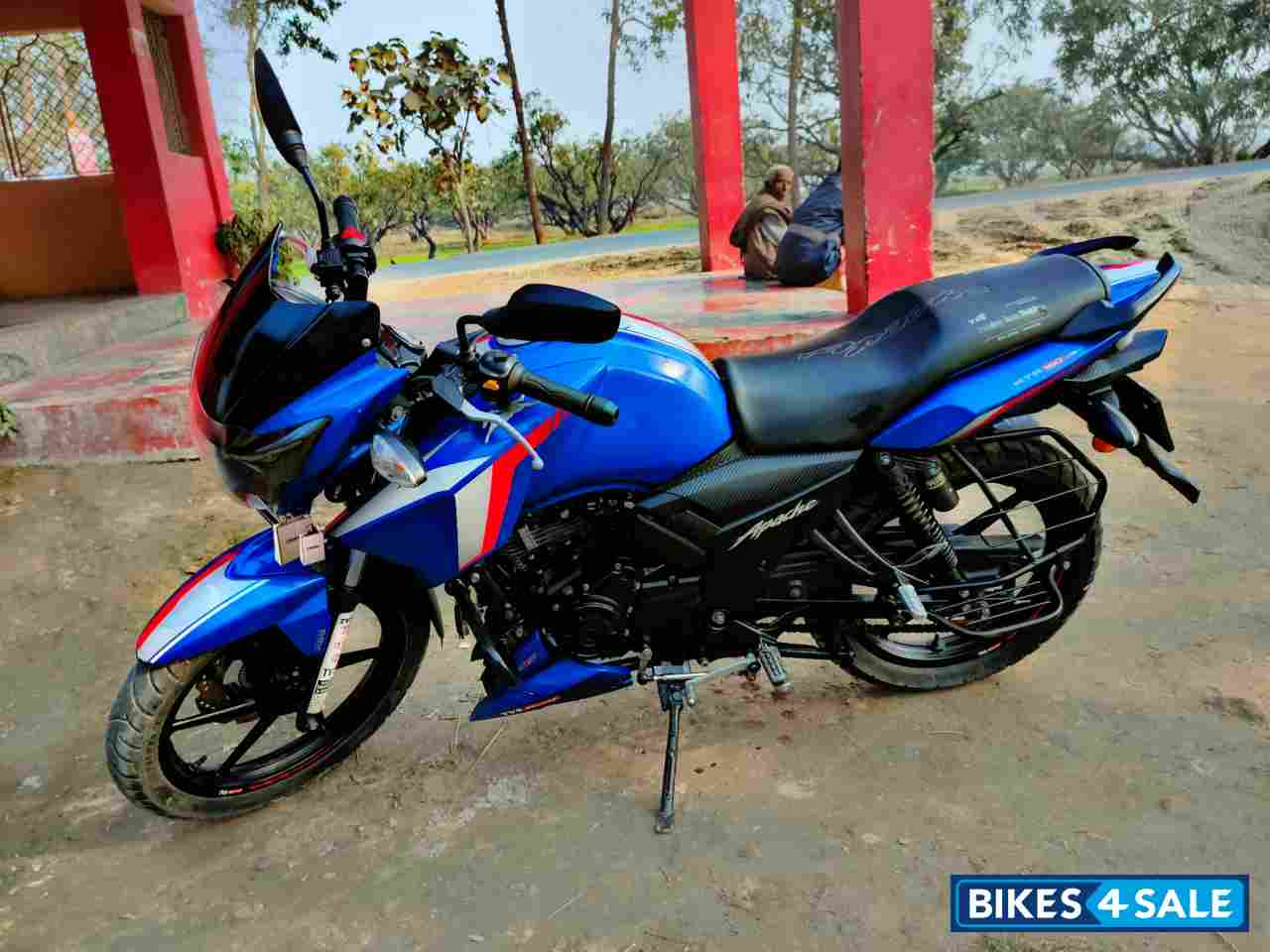 Matt Blue TVS Apache RTR 160 BS VI