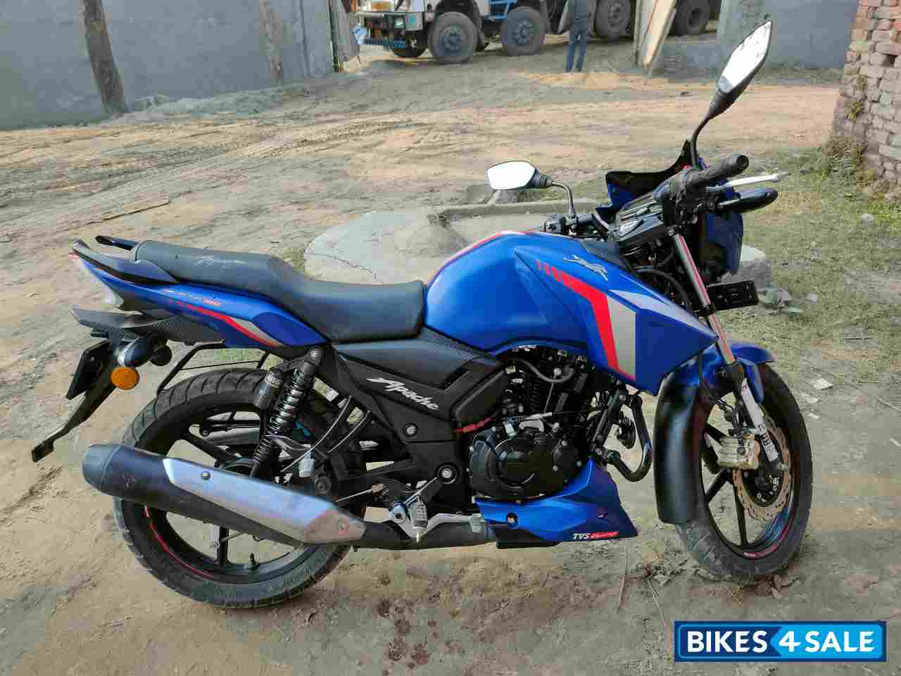 Matt Blue TVS Apache RTR 160 BS VI