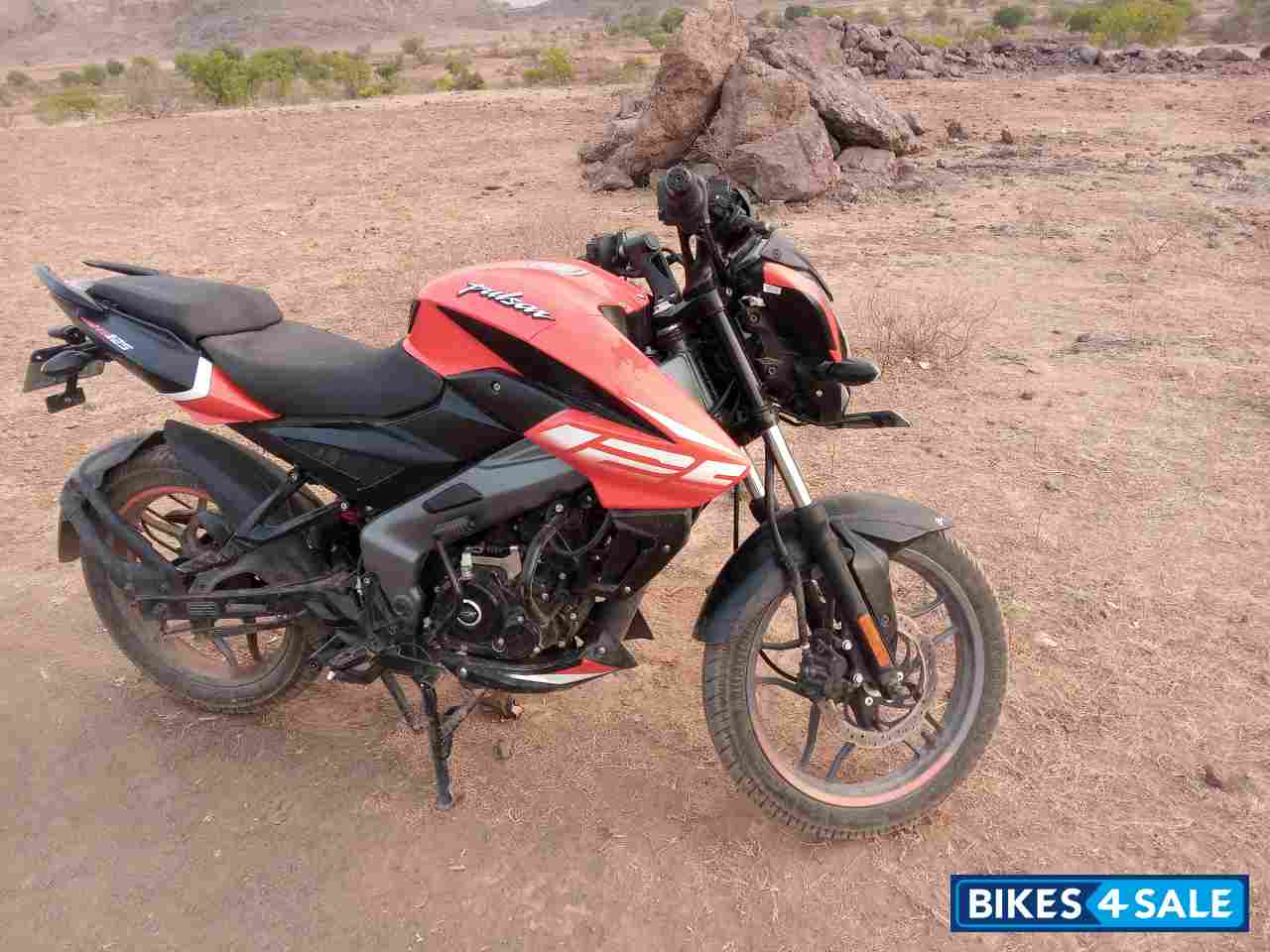 Orange Black Bajaj Pulsar NS125 BS6