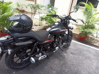 Matte Black Bajaj Avenger Street 220
