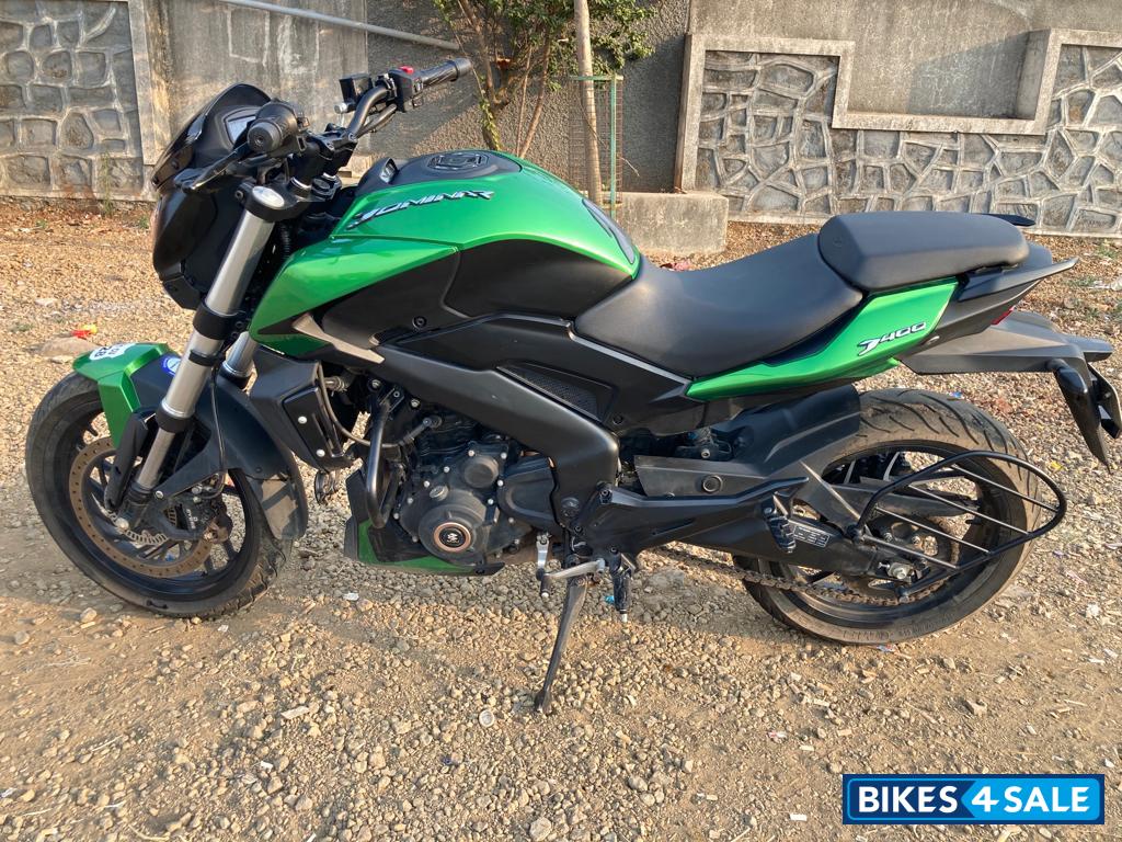 Green Bajaj Dominar 400 ABS BS6