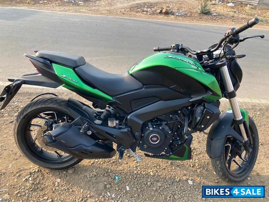 Green Bajaj Dominar 400 ABS BS6