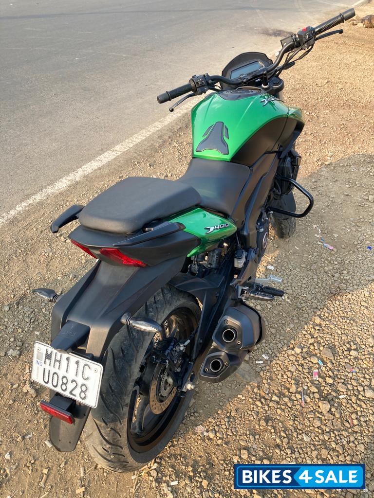 Green Bajaj Dominar 400 ABS BS6